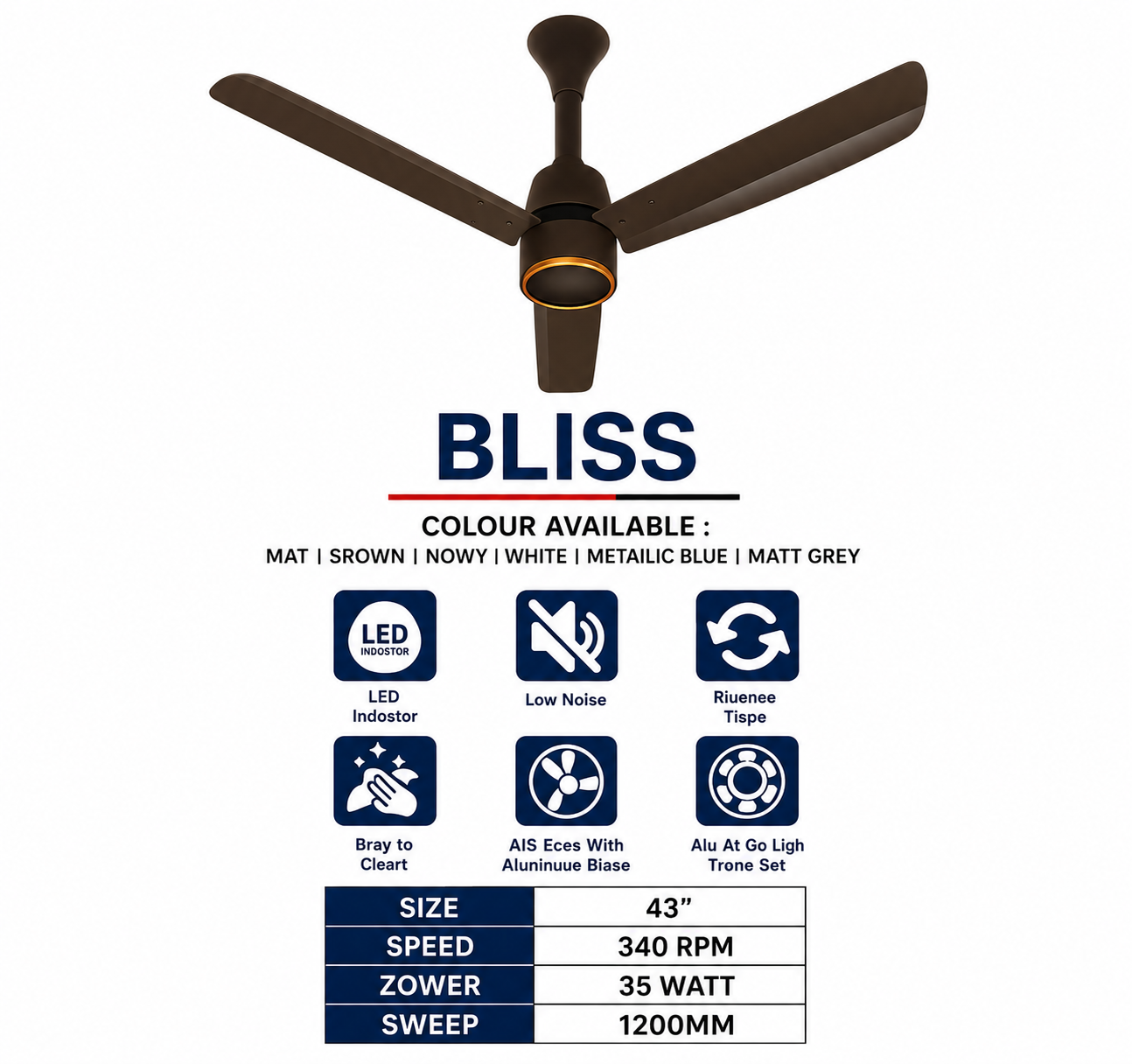 Designer Ceiling Fan